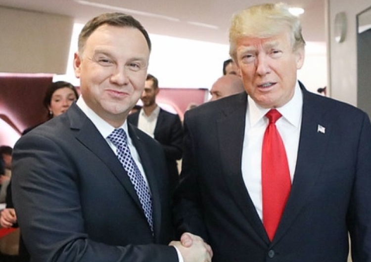 Jakub Szymczuk Spotkanie prezydentów Polski i USA w Davos