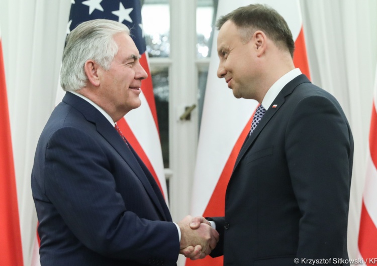  Spotkanie Prezydenta z Sekr. Stanu USA. „Możemy mówić o zaawansowanym partnerstwie polsko-amerykańskim