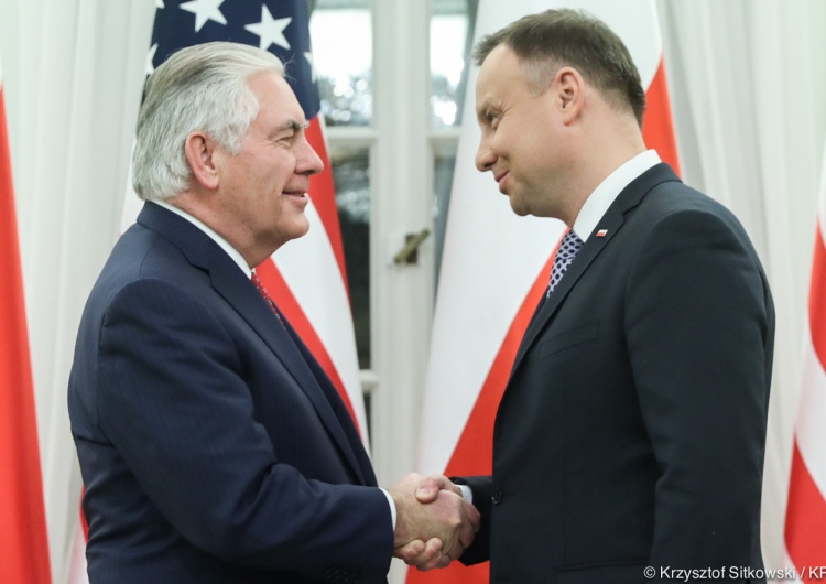 Spotkanie Prezydenta z Sekr. Stanu USA. „Możemy mówić o zaawansowanym partnerstwie polsko-amerykańskim