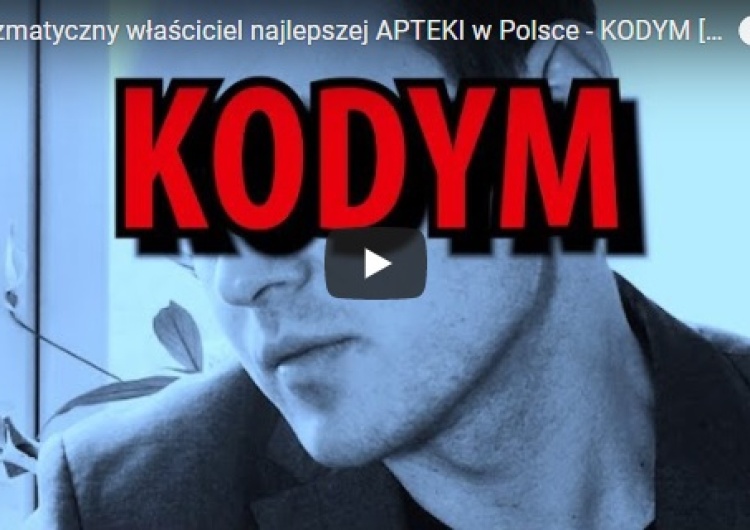  Tomasz Samołyk: [video] Charyzmatyczny właściciel najlepszej APTEKI w Polsce