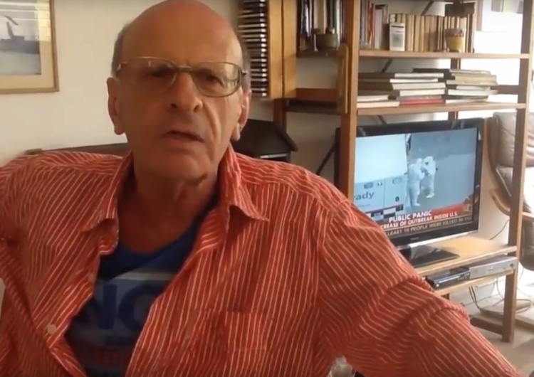  [video] Eli Barbur relacjonuje sytuację w okolicach polskiej ambasady w Izraelu: "Antypolska zadyma"