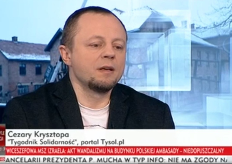  Cezary Krysztopa w TVP INFO: Musimy postawić sprawę z Izraelem twardo, nawet jeśli poniesiemy straty