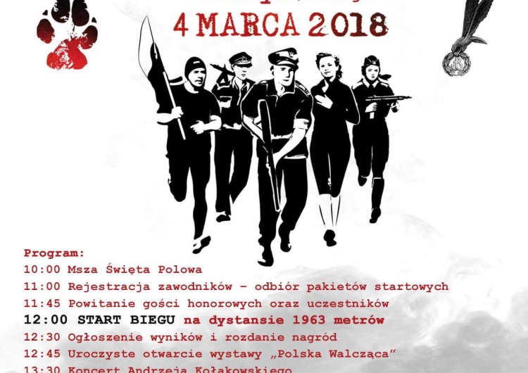 Bieg Tropem Wilczym – zaproszenie na obchody Narodowego Dnia Pamięci Żołnierzy Wyklętych w UK