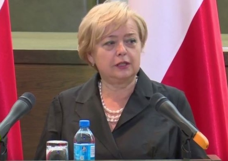  Małgorzata Gersdorf zrezygnowała z funkcji Przewodniczącego KRS. Marszałek Kuchciński komentuje