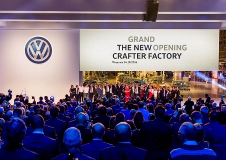 Materiały prasowe VW Poznań Przyjazny pracodawca otworzył nową fabrykę