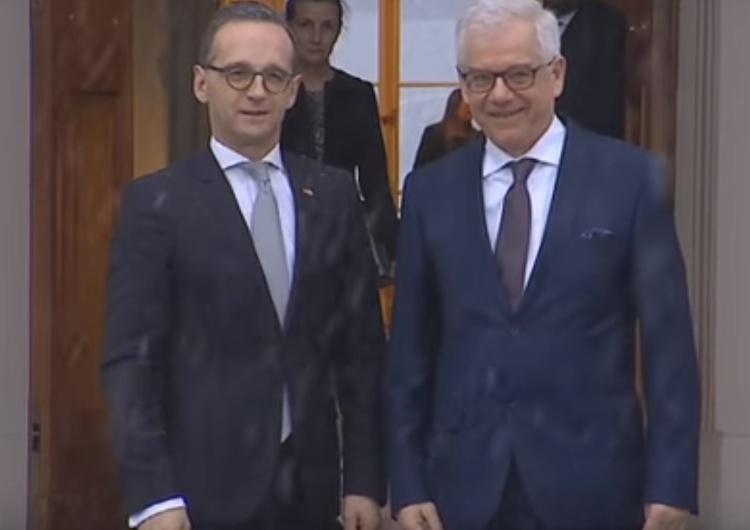Heiko Maas w Warszawie:Europy nie sposób sobie wyobrazić bez pojednania i przyjaźni Niemców i Polaków
