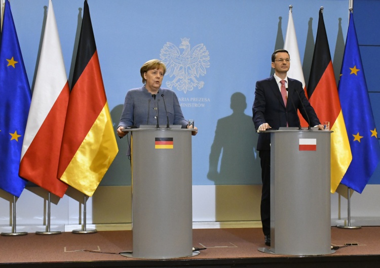 TOMASZ GUTRY [Online] Transmisja na żywo wspólnej konferencji premiera Morawieckiego i kanclerz Merkel