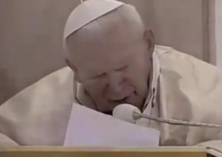  [video] Jan Paweł II - Łagiewniki: Trzeba przekazywać światu ogień miłosierdzia. To zadanie powierzam wam