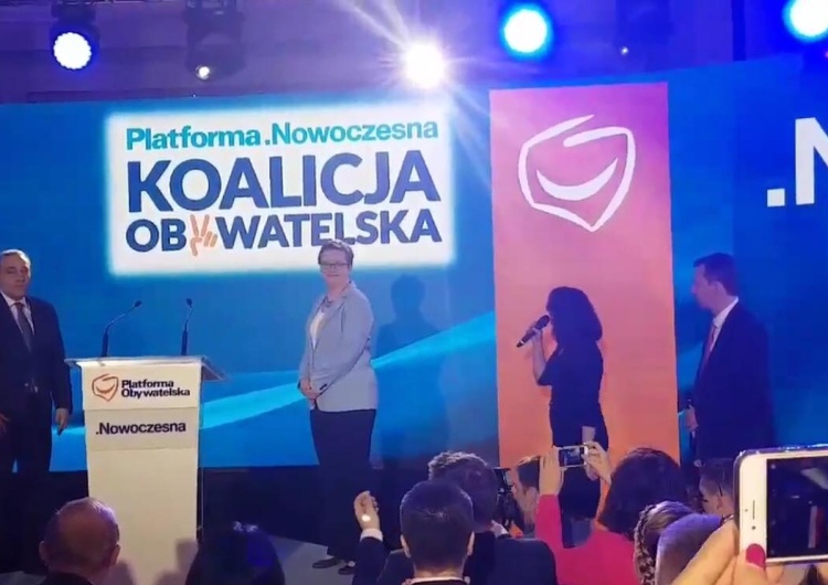  [video] Konwencja PO i Nowoczesnej. Nowa wspólna nazwa - Koalicja Obywatelska