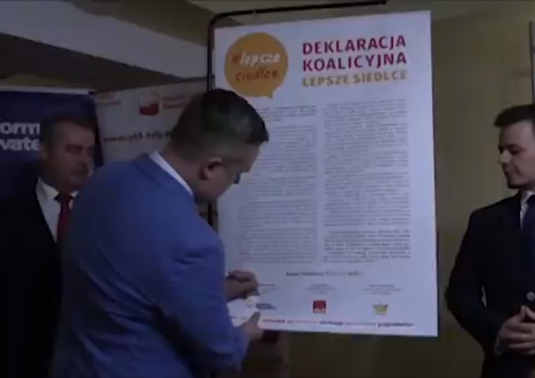"Wolność" Janusza Korwina-Mikkego zawarła koalicję PO i SLD. Na razie w okręgu siedlecko-ostrołęckim