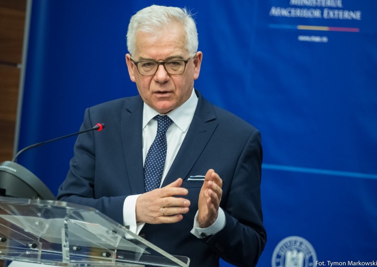  Czaputowicz: Unia solidarna w sprawie bombardowań w Syrii