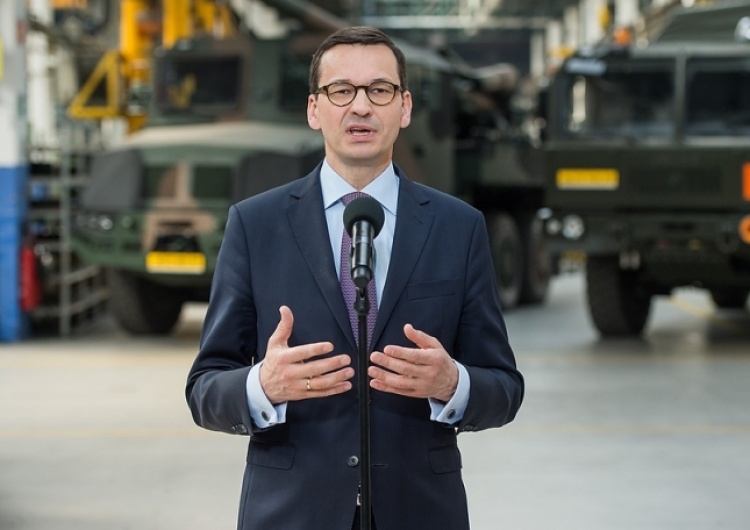  Mateusz Morawiecki: Pragniemy przede wszystkim zapewnić Polakom bezpieczeństwo