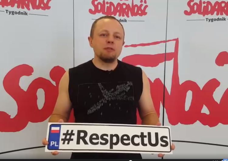 Krysztopa o tym dlaczego popiera akcję #RespectUS