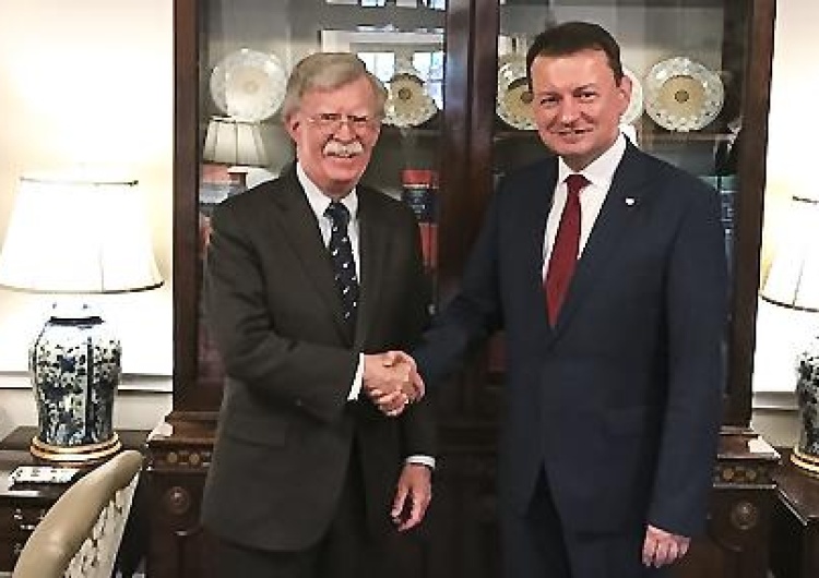Minister Błaszczak: Jestem podbudowany tym, że relacje polsko-amerykańskie są tak dobre