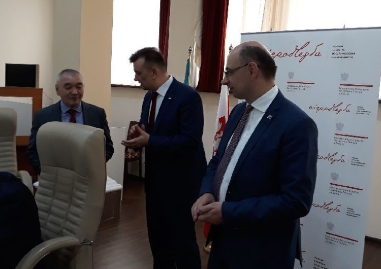  Wiceprezes IPN dr Mateusz Szpytma w Kazachstanie: Zadaniem IPN jest ochrona pamięci o bohaterach