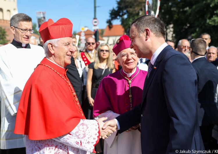  Prezydent uczestniczył w uroczystości ku czci św. Stanisława w Krakowie