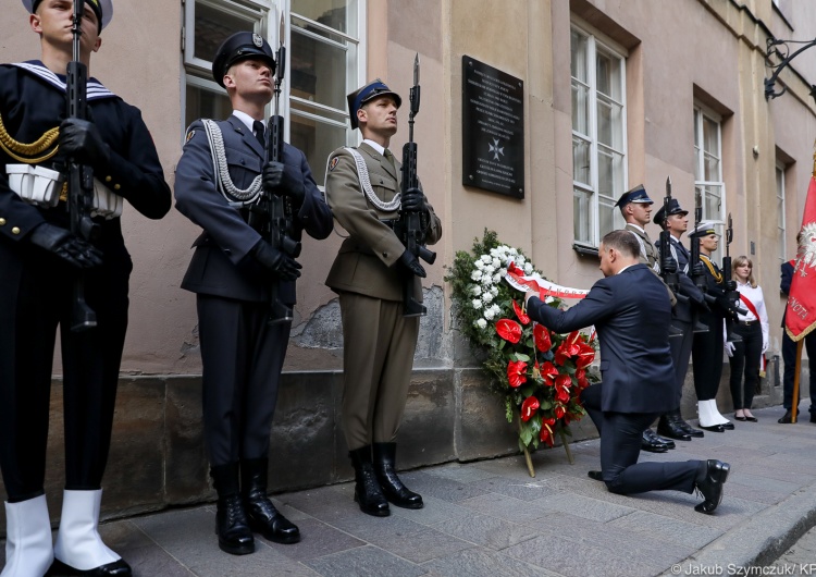  Prezydent uczcił pamięć Grzegorza Przemyka