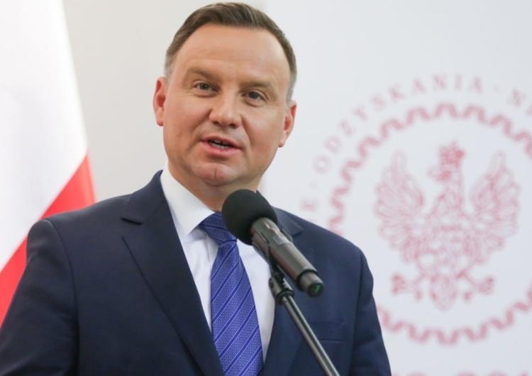 Prezydent Andrzej Duda o reparacjach: Ten kto wywołał wojnę, ten powinien za to zapłacić