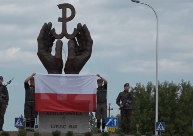  [video] W Suwałkach odsłonięto Pomnik Ofiar Obławy Augustowskiej