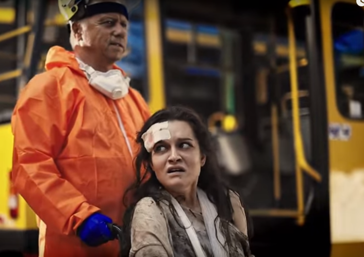  [video] Zombie w stolicy. Świetny film Tramwajów Warszawskich