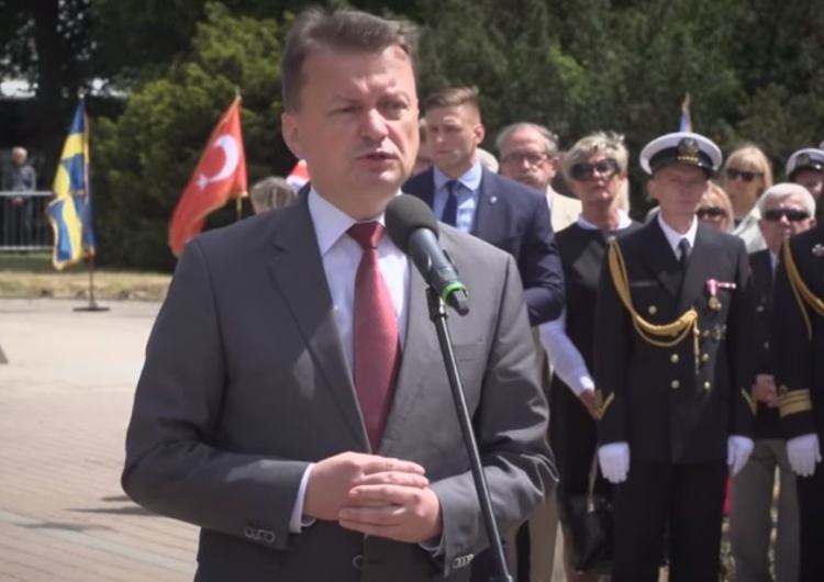 Minister Mariusz Błaszczak: marynarka wojenna jest ważna dla niepodległości Polski