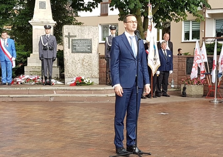 Mateusz Morawiecki: "Radom stał się symbolem, z którego urodziła się Solidarność"