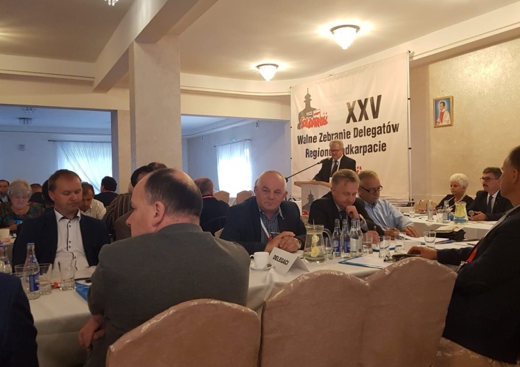 Krosno: Trwa WZD Regionu Podkarpacie NSZZ „Solidarność”. Wybory władz na nową kadencję