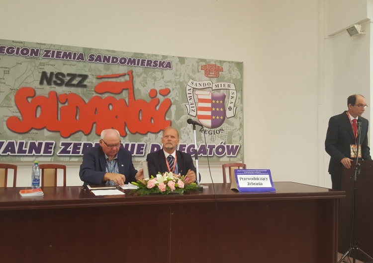 Andrzej Kaczmarek ponownie przewodniczącym ZR Ziemia Sandomierska NSZZ "S"