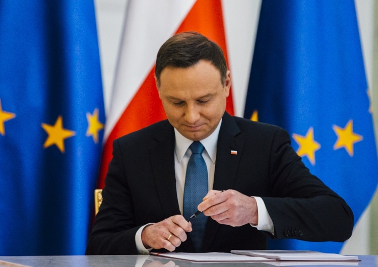 List gratulacyjny od Andrzeja Dudy do Donalda Trumpa