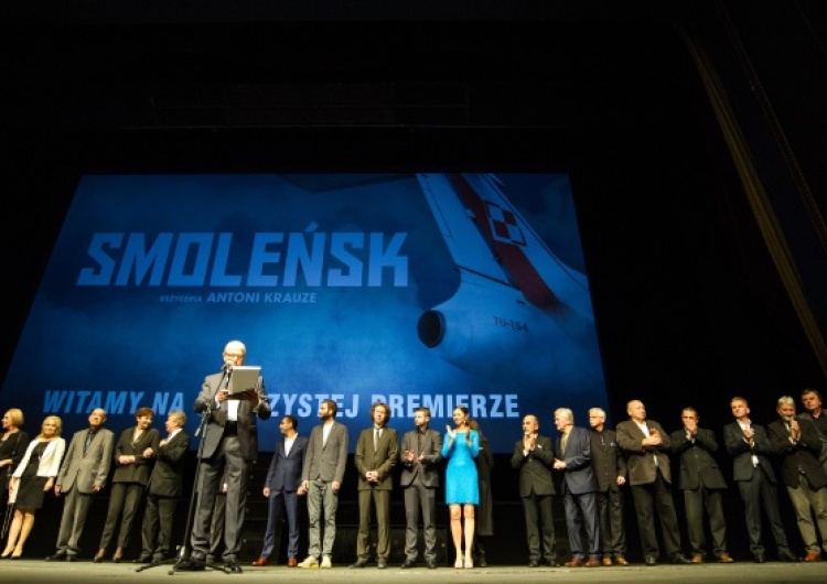 Marcin Żegliński Uroczysta premiera filmu "Smoleńsk". ZDJĘCIA