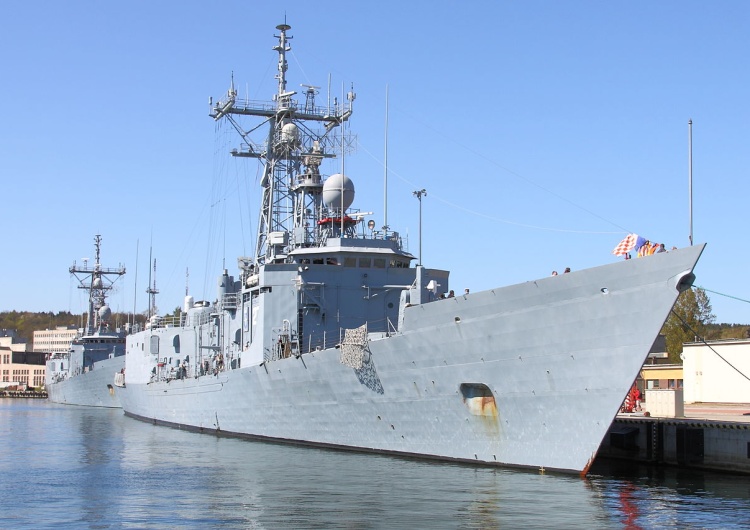 PGZ Stocznia Wojenna serwisuje fregatę ORP Kazimierz Pułaski
