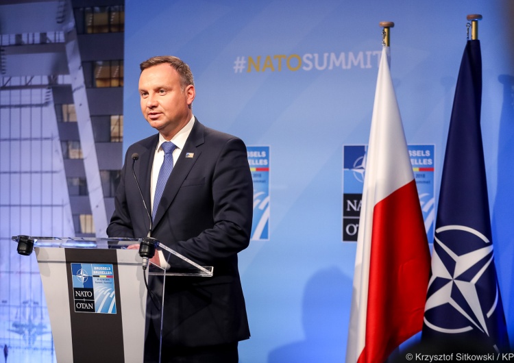  Prezydent: Potrzeba solidarności w NATO!