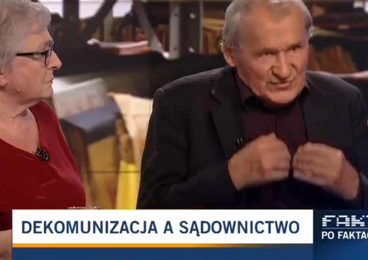  [video] Ciekawe. Henryk Wujec: Powiem coś niezgodnego z narracją. Miało być samooczyszczenie sądów, ale..