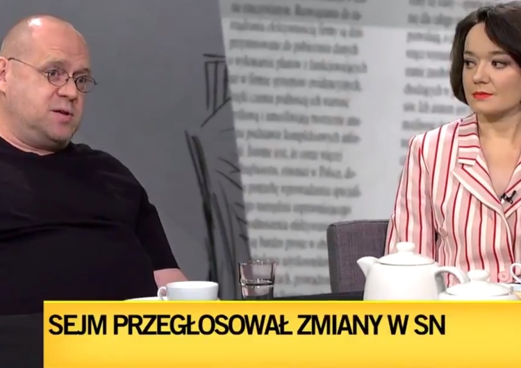  [video] Muzyk Adam Strug w TVN24: Kaczyński miał rację. Zainfekowano sądownictwo sowieckim HIV-em