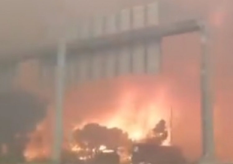  Dwoje Polaków zginęło w pożarze w Grecji – informuje konsul RP w Atenach