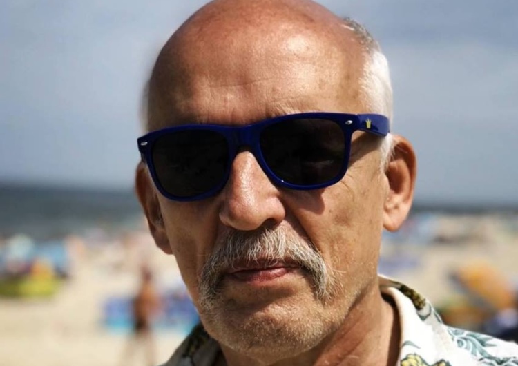 Janusz Korwin-Mikke uratowany z Bałtyku. „W tym kraju nie można się spokojnie utopić”