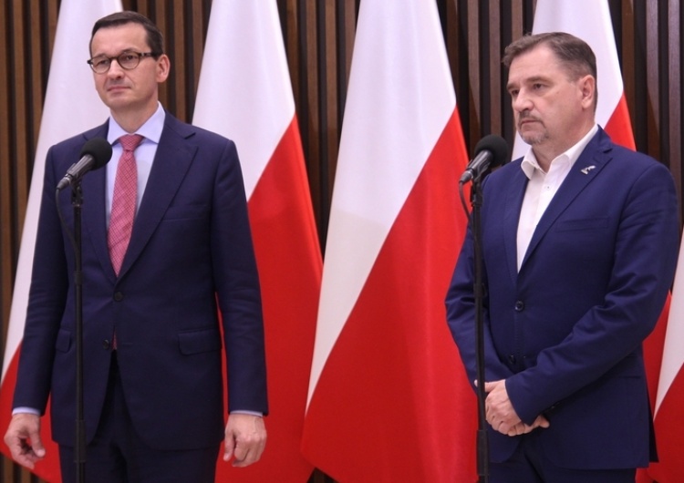  Piotr Duda: Czekamy aż premier przedstawi nam wnioski z dzisiejszego spotkania. Dla nas mogą być jedne