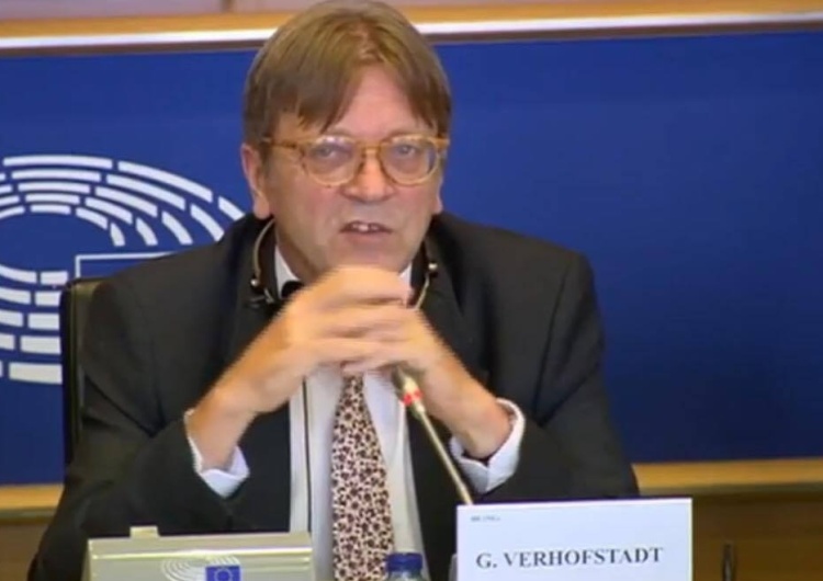 Zobacz jak Guy Verhofstadt grozi Polsce w związku z wydaleniem Ludmyly Kozlowskiej