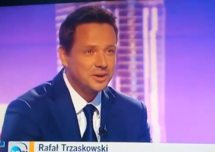  [video] R. Trzaskowski opowiada w TVN o akcji z szybą: "Powiedziałem że kit to mają głównie konkurenci"