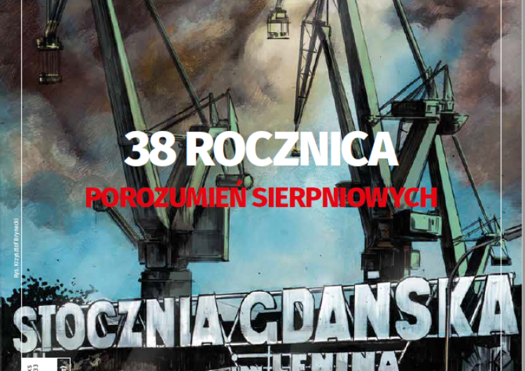  Najnowszy, specjalny numer "Tygodnika Solidarność": 38. rocznica Porozumień Sierpniowych