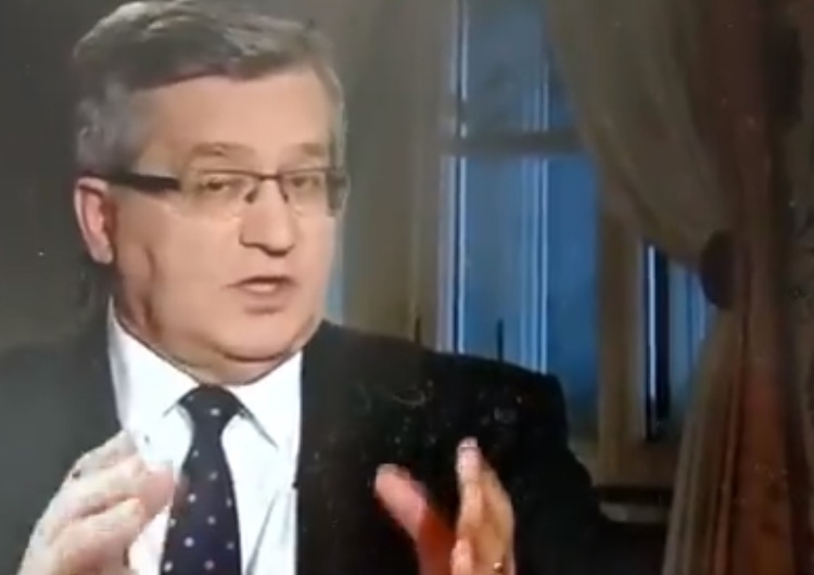  [video] Przypominamy. Komorowski: "Partie opozycyjne zakwestionowały wynik wyborów i uruchomiły ulicę"