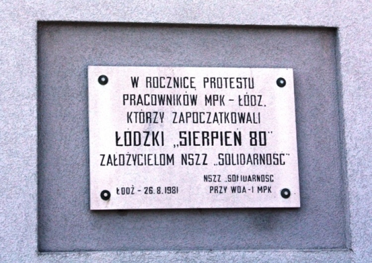  38. rocznica strajku w łódzkim MPK