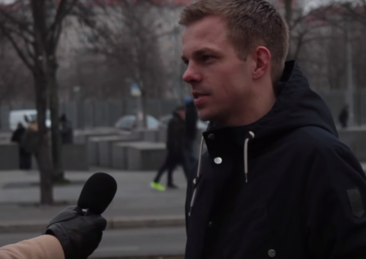  [video] Przypominamy sondę Stefana Tompsona, który w Berlinie zapytał czy Polska była po stronie nazistów
