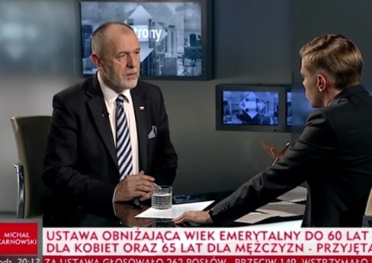zrzut ekranu Jan Mosiński u Świątka: Wygrana społeczeństwa obywatelskiego i "S"dobiła świadomość Tuska