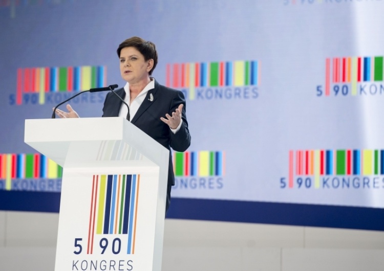  Premier Beata Szydło na Kongresie 590: budujemy nowoczesną Polskę, opartą na wartościach