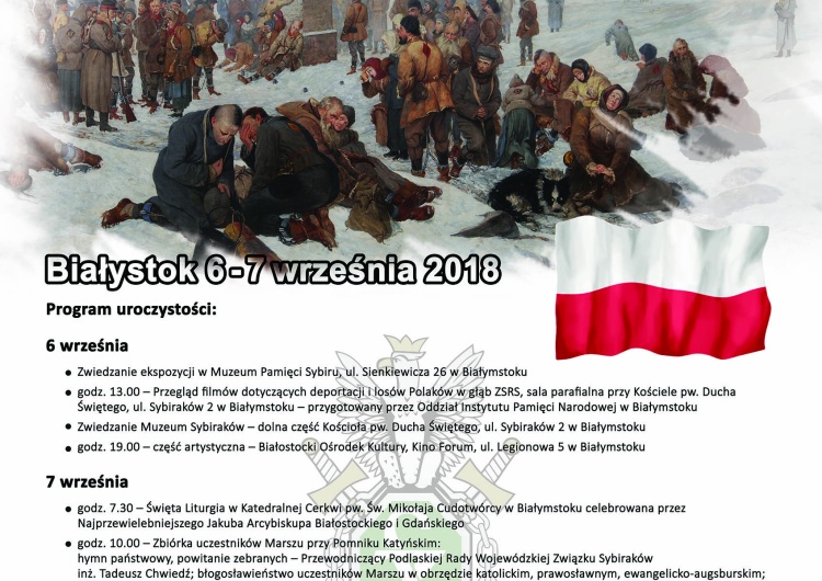  XVIII Międzynarodowy Marsz Pamięci Zesłańców Sybiru