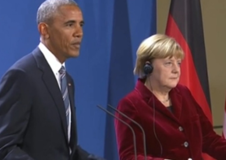 Obama w Berlinie apeluje do Trumpa