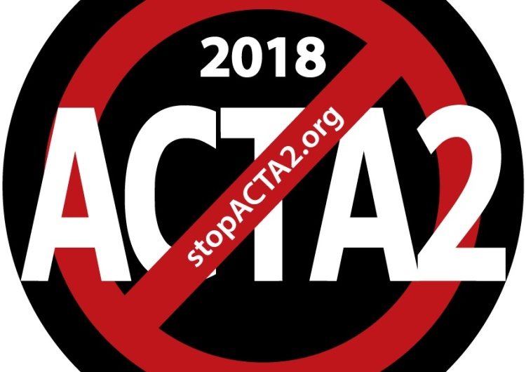  [Acta2] Wellmann pytała "Czy obudzicie się kiedy zabiorą wam internet?" Odpowiedź o 16.00 pod PE w W-wie