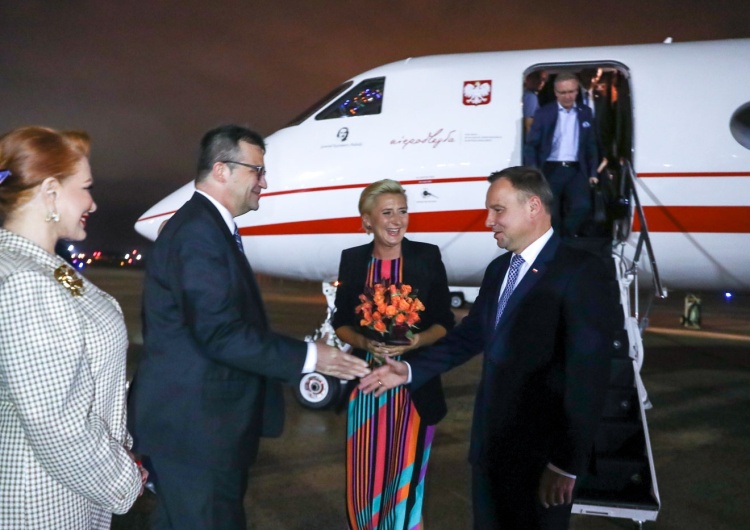 Jakub Szymczuk Para prezydencka rozpoczęła oficjalną wizytę w Waszyngtonie