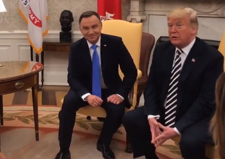  [video] Donald Trump: Bezpieczeństwo Polski jest dla mnie bardzo ważne, prawie tak jak dla Prezydenta RP